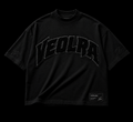 VEOLRA Front Runner Tee – Jet Black